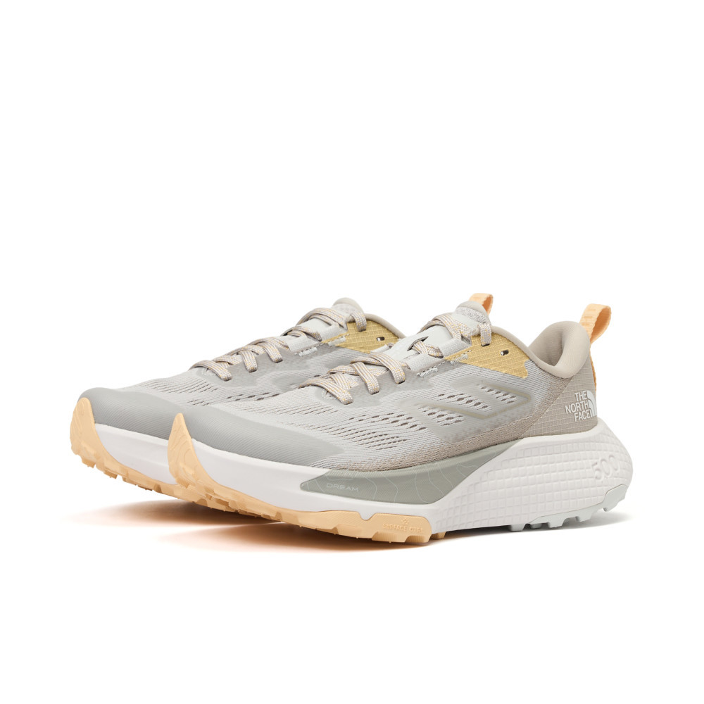 The North Face北面女款灰色抓地舒適野跑鞋｜8A9PDQP