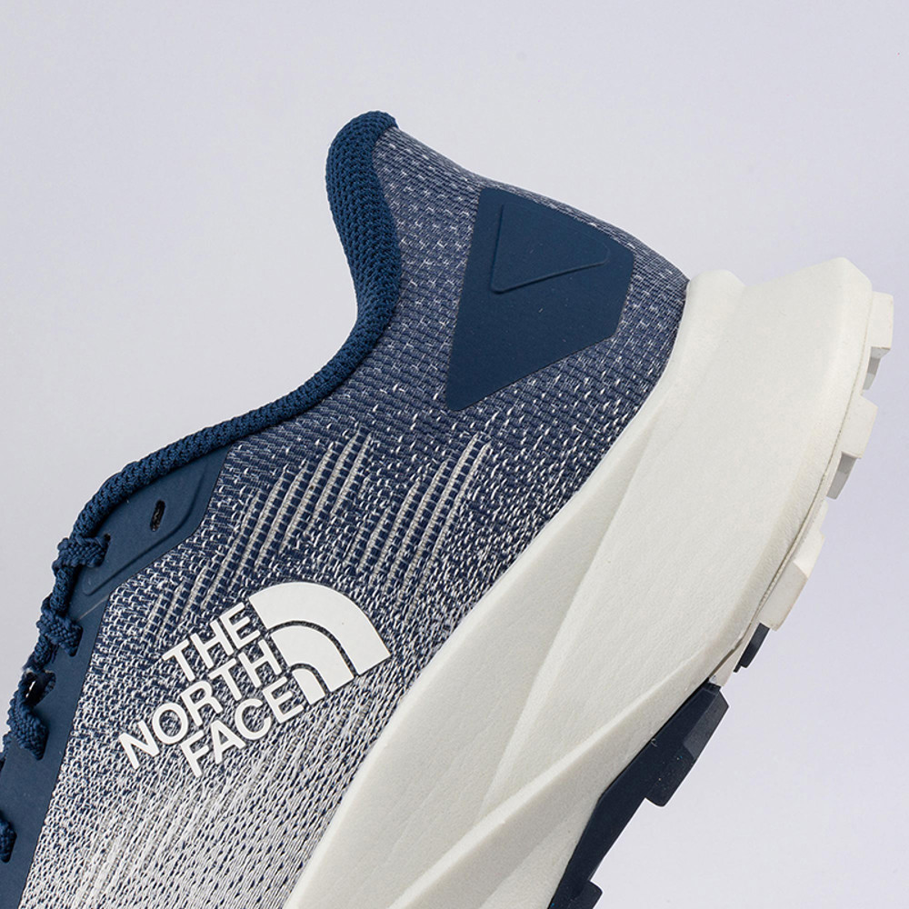 The North Face北面男款藍色VECTIV中底抓地野跑鞋｜8AEPEZI