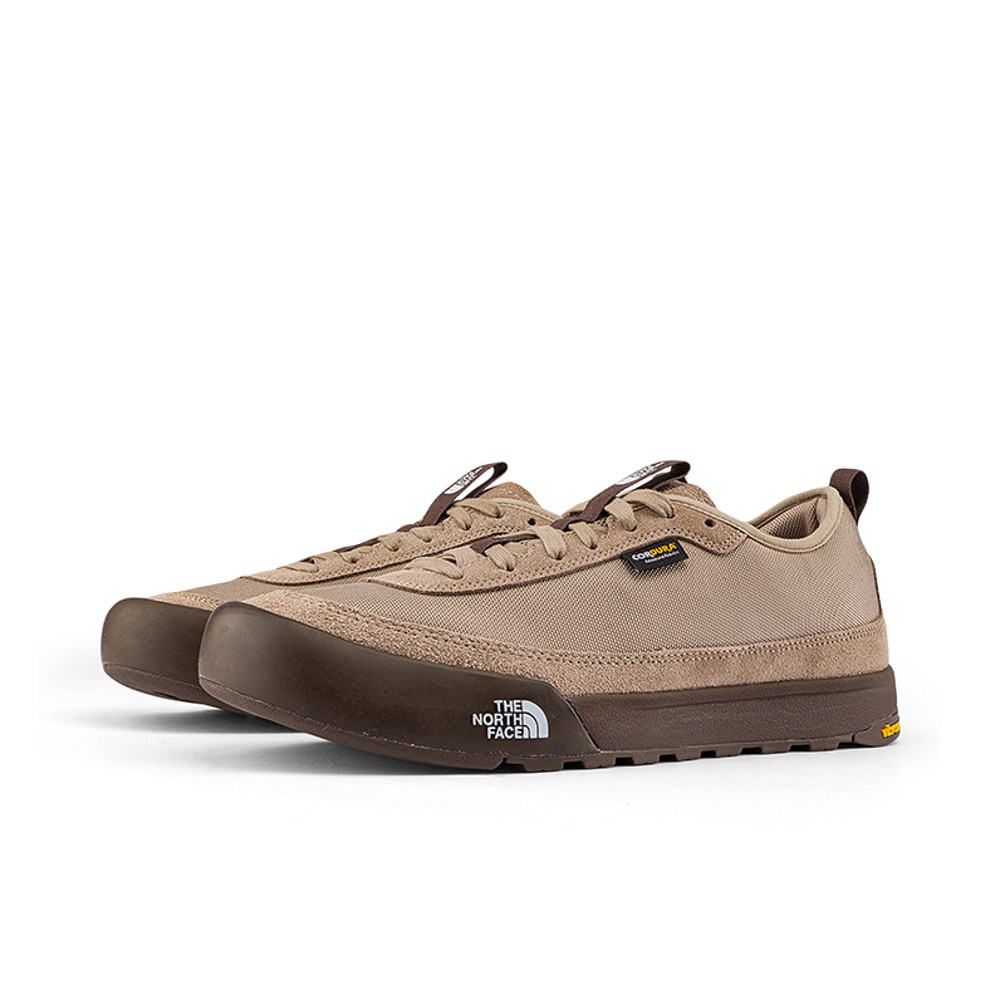 The North Face北面男女款棕色舒適透氣耐磨抓地運動鞋｜8AD9DSG