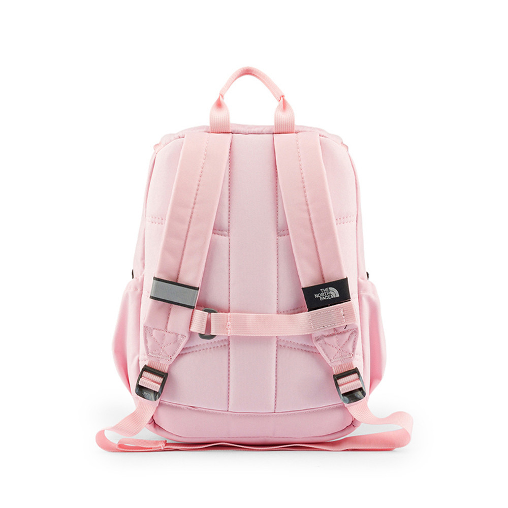 The North Face北面兒童粉色翻蓋式拉鍊休閒後背包｜52VWF1Z