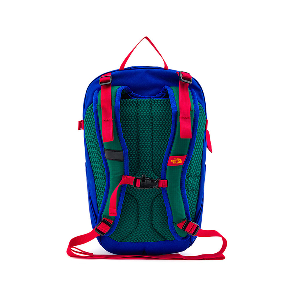 The North Face北面兒童綠藍拼接大容量休閒後背包｜87SJBIC