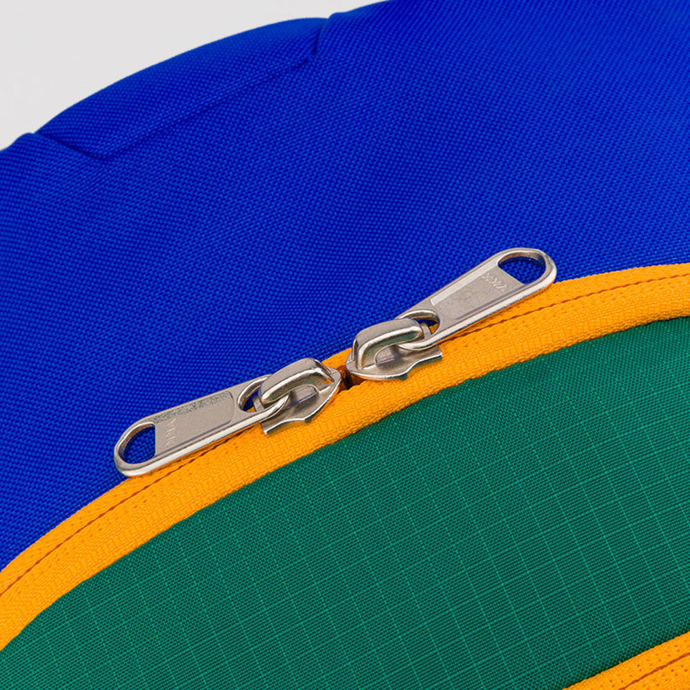 The North Face北面兒童綠藍拼接大容量休閒後背包｜87SJBIC