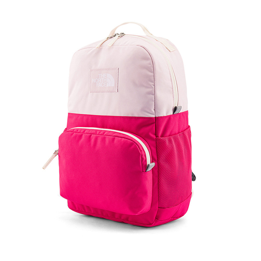The North Face北面兒童粉色舒適背負大容量休閒後背包｜8EEWDHU