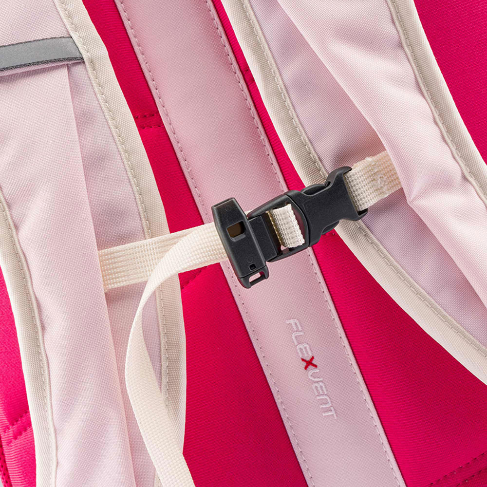 The North Face北面兒童粉色舒適背負大容量休閒後背包｜8EEWDHU