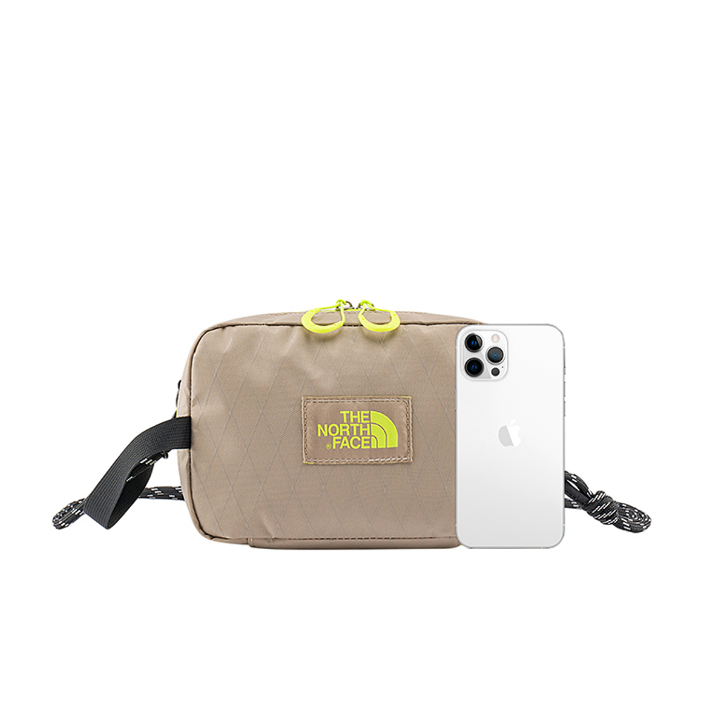 The North Face北面男女款棕色休閒腰包｜8DJRG1A