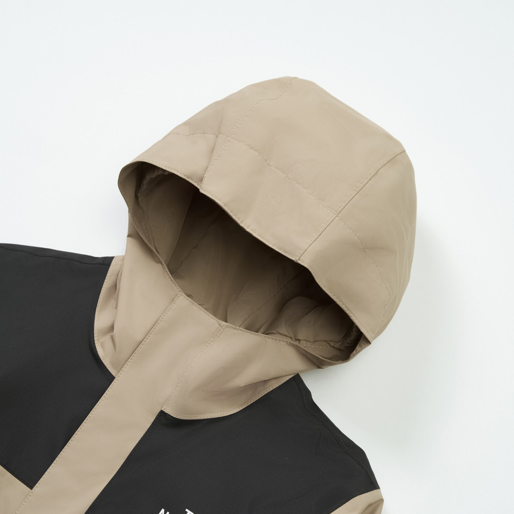 The North Face北面兒童棕色DryVent防水透氣衝鋒衣｜8A48BOX