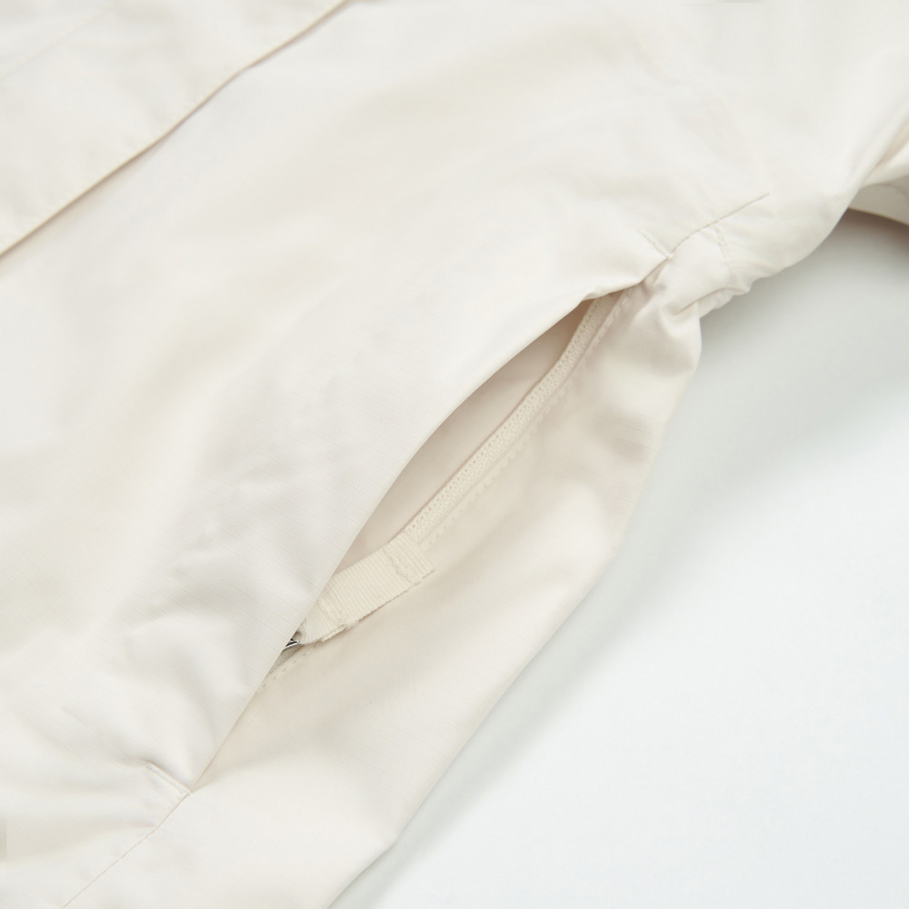 The North Face北面兒童米色DryVent防水透氣衝鋒衣｜8A493IE