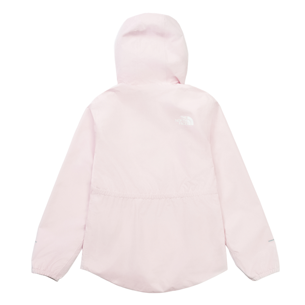 The North Face北面兒童粉色DryVent防水透氣衝鋒衣｜8A49BP6