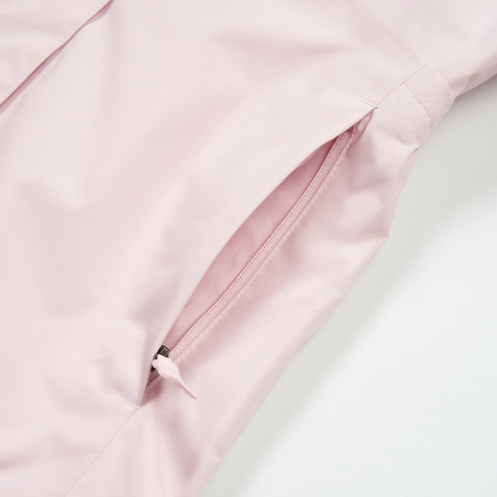 The North Face北面兒童粉色DryVent防水透氣衝鋒衣｜8A49BP6