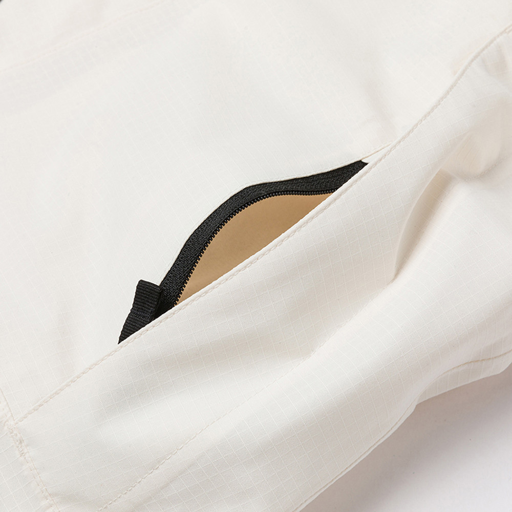 經典ICON兒童米白色DRYVENT防水衝鋒衣｜8BNDQLI