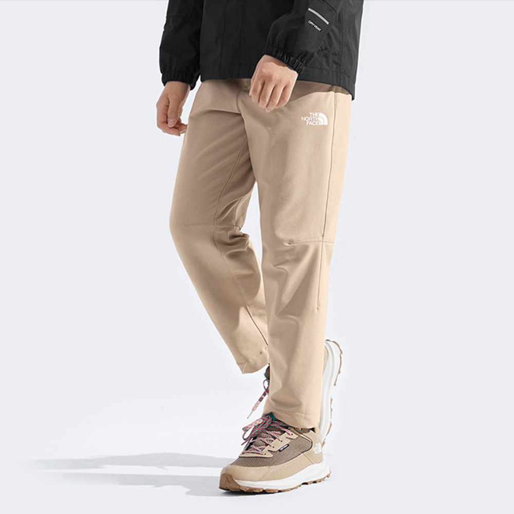The North Face北面兒童棕色DWR防潑水戶外徒步長褲｜8DXQBOX