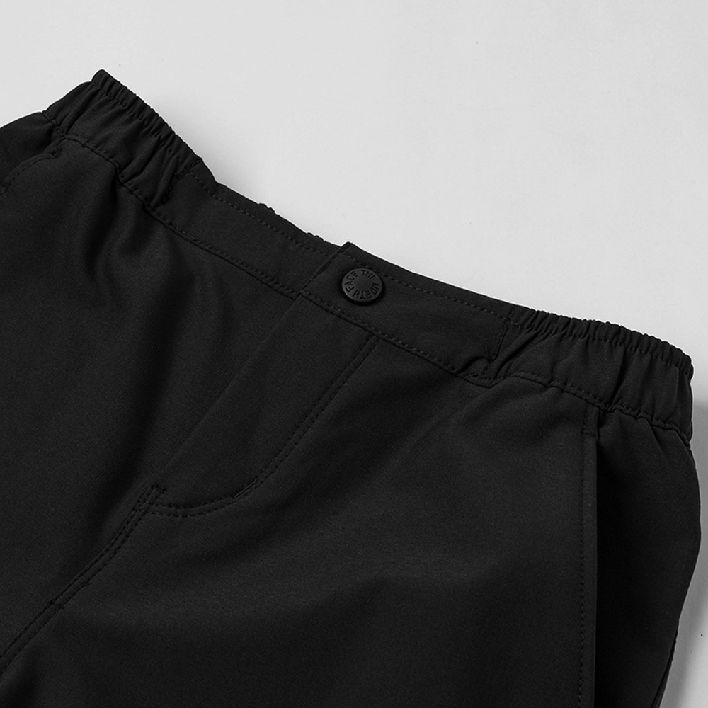 The North Face北面兒童黑色DWR防潑水戶外徒步長褲｜8DXQJK3