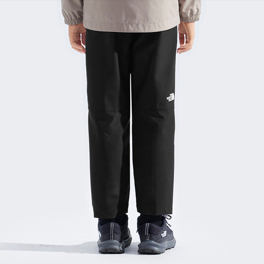 The North Face北面兒童黑色DWR防潑水戶外徒步長褲｜8DXQJK3
