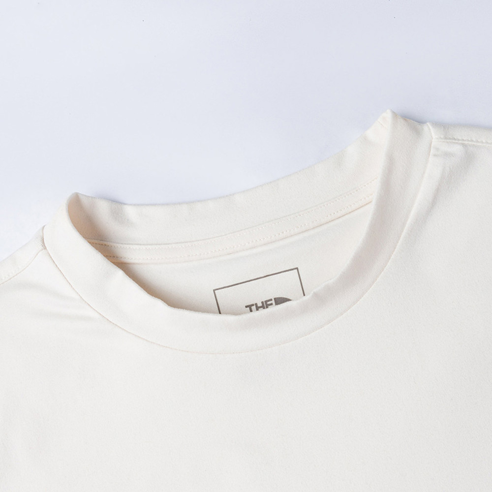 The North Face北面兒童米白色UPF防曬長袖上衣｜8DXPQLI