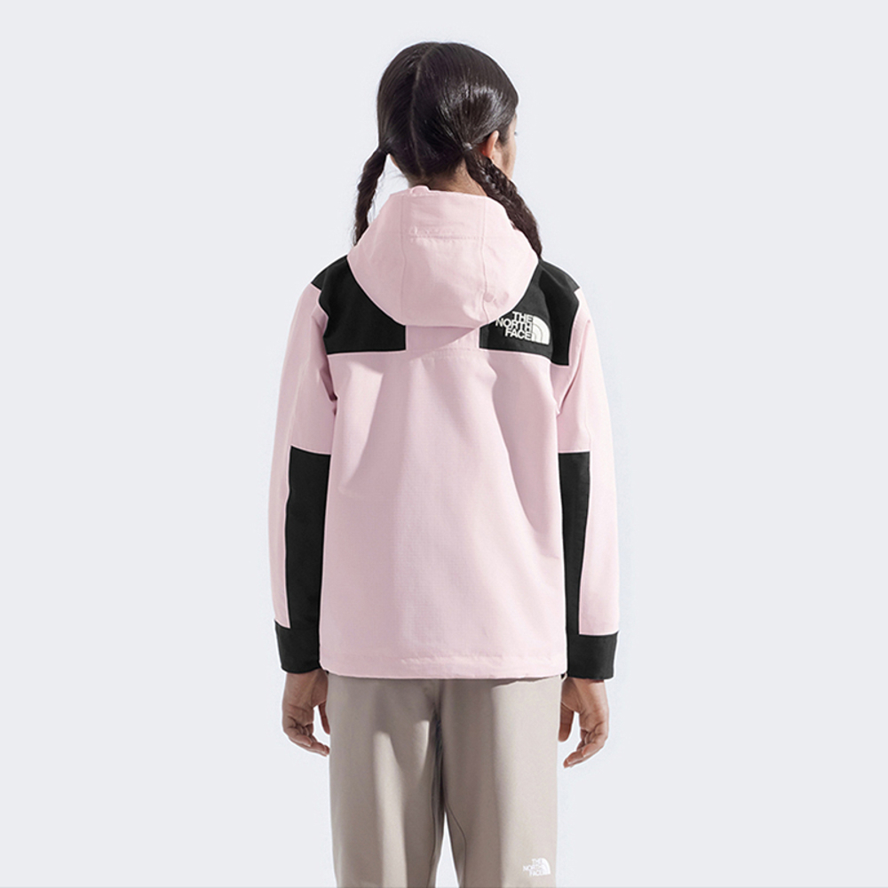 經典ICON兒童粉色DRYVENT防水衝鋒衣｜8BNDBP6
