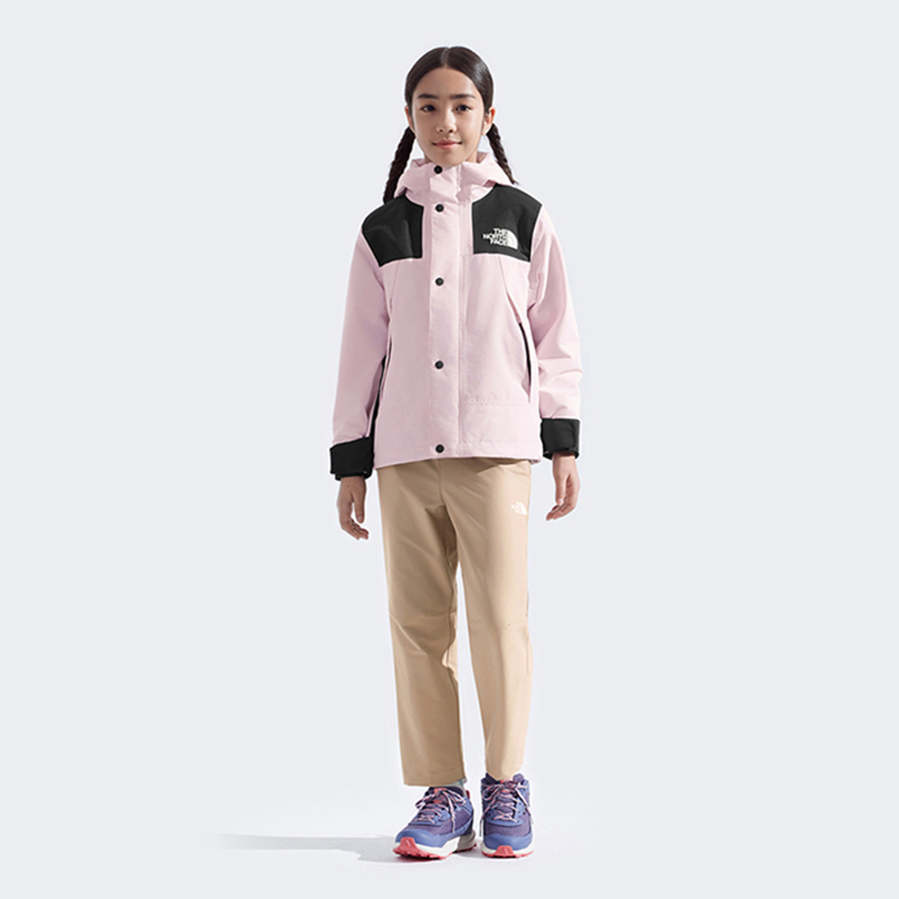 經典ICON兒童粉色DRYVENT防水衝鋒衣｜8BNDBP6