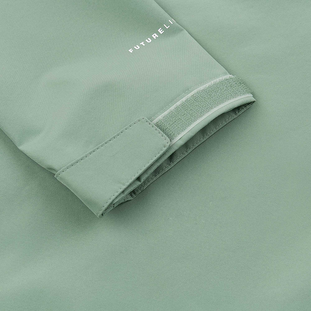 The North Face北面兒童綠色FUTURELIGHT防水透氣衝鋒衣｜8C8VBQ1