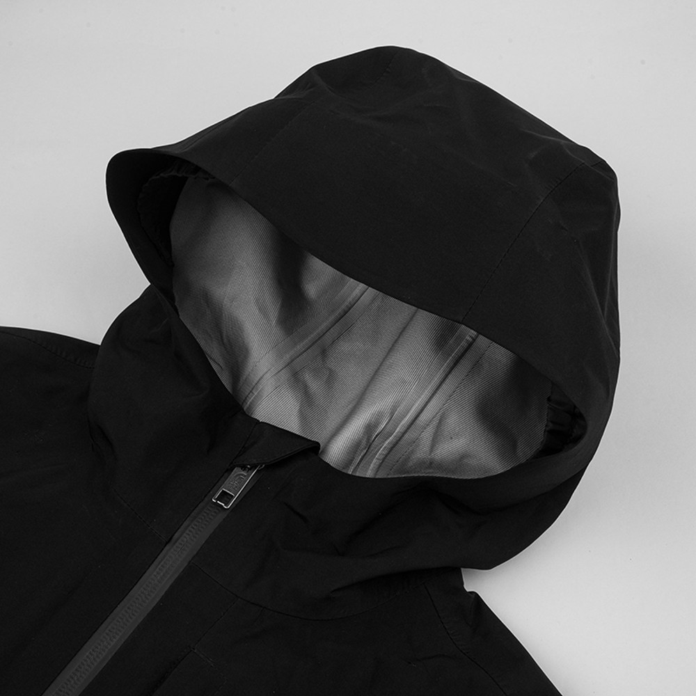 The North Face北面兒童黑色FUTURELIGHT防水透氣衝鋒衣｜8C8VJK3