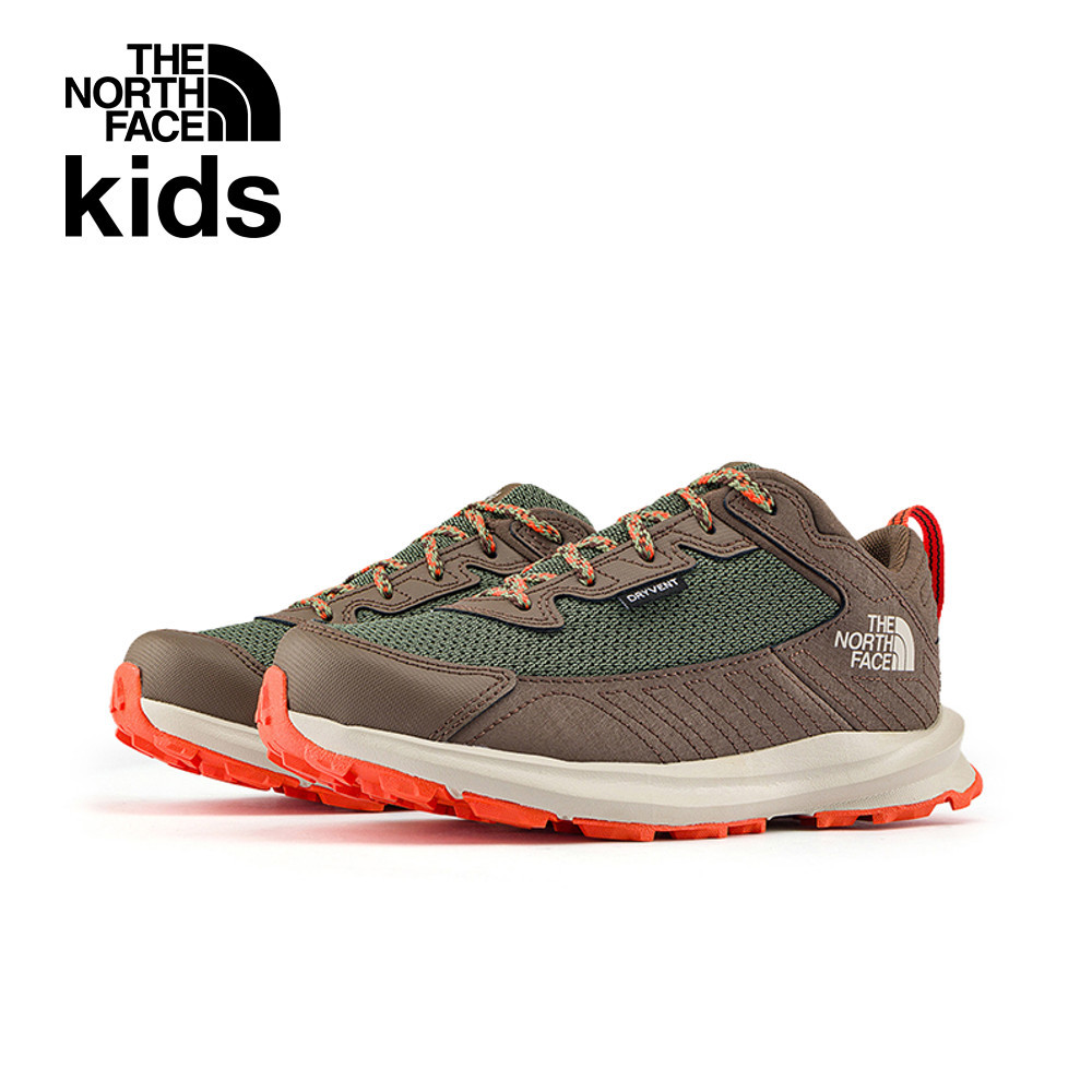 The North Face北面兒童棕色防水透氣舒適耐穿徒步鞋｜5LXGF3O