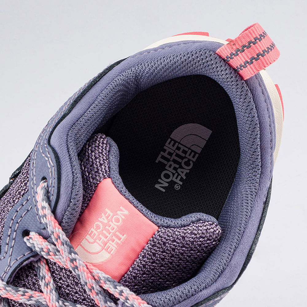The North Face北面兒童紫色防水透氣舒適耐穿徒步鞋｜5LXGF5B