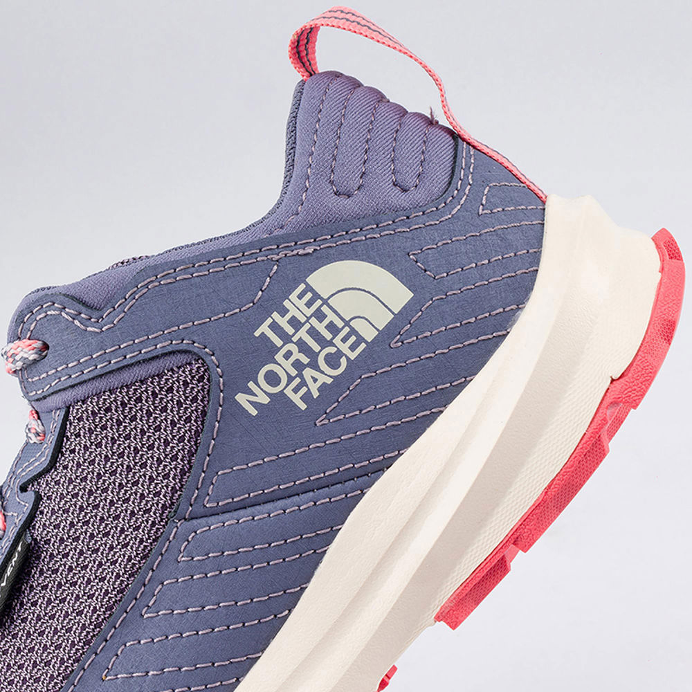 The North Face北面兒童紫色防水透氣舒適耐穿徒步鞋｜5LXGF5B