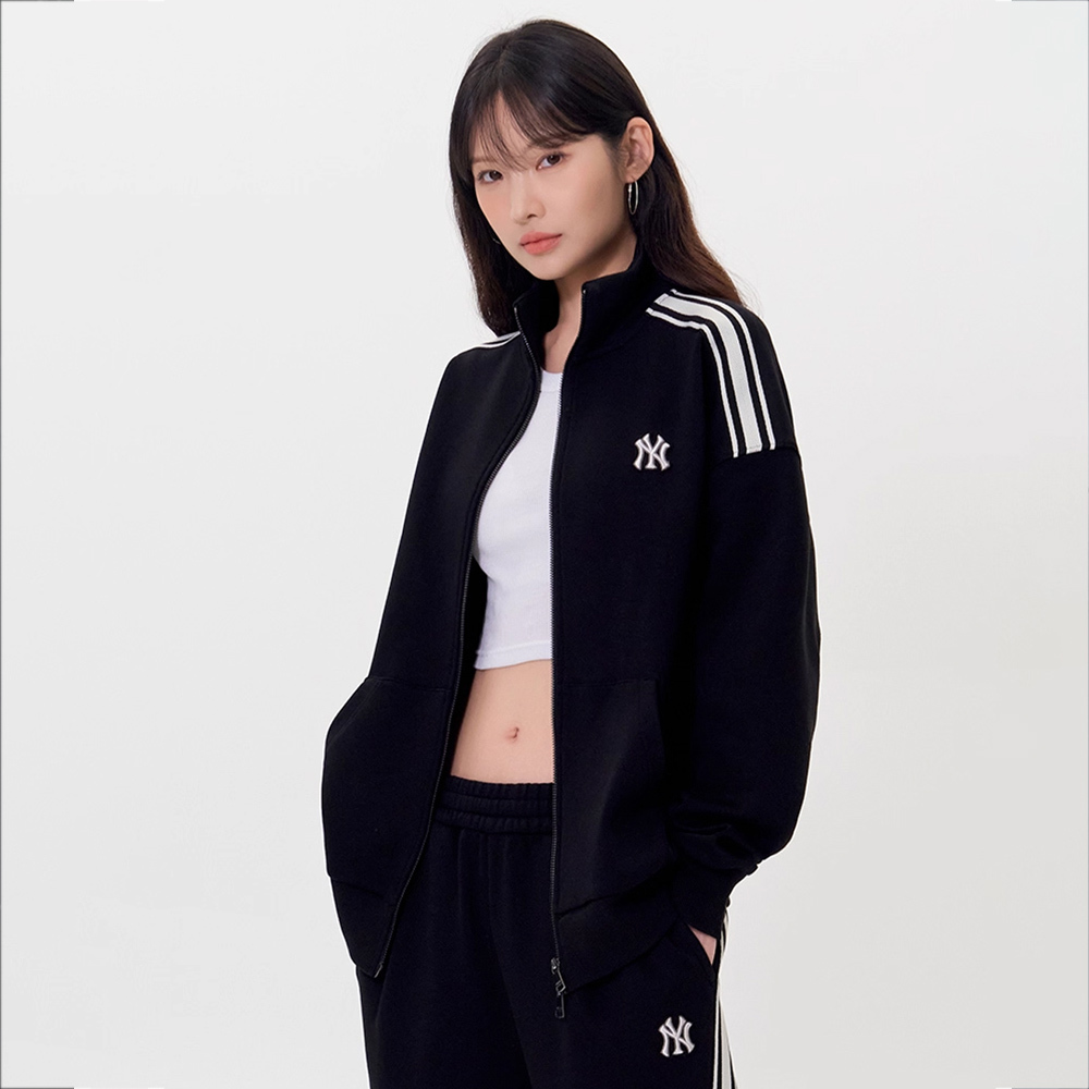 MLB Korea MLB 拉鍊立領外套 紐約洋基隊 (3ATRB0354-50BKS)｜翔速旗艦店