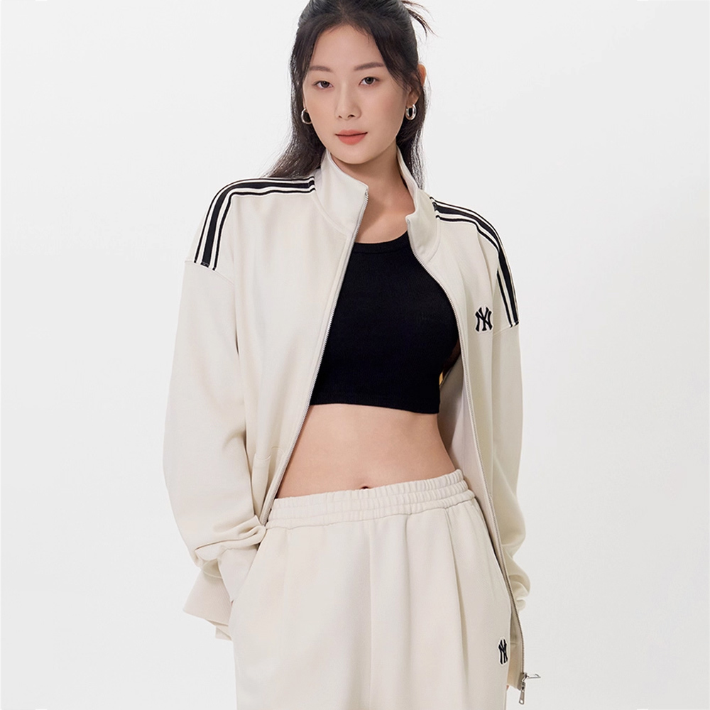 MLB 拉鍊立領外套 紐約洋基隊 (3ATRB0354-50CRS)