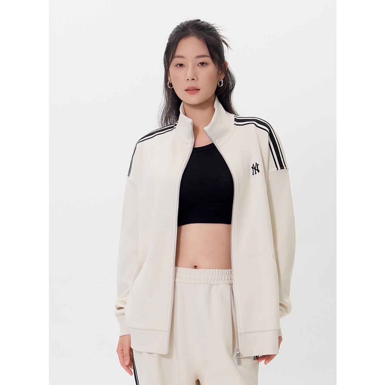 MLB 拉鍊立領外套 紐約洋基隊 (3ATRB0354-50CRS)