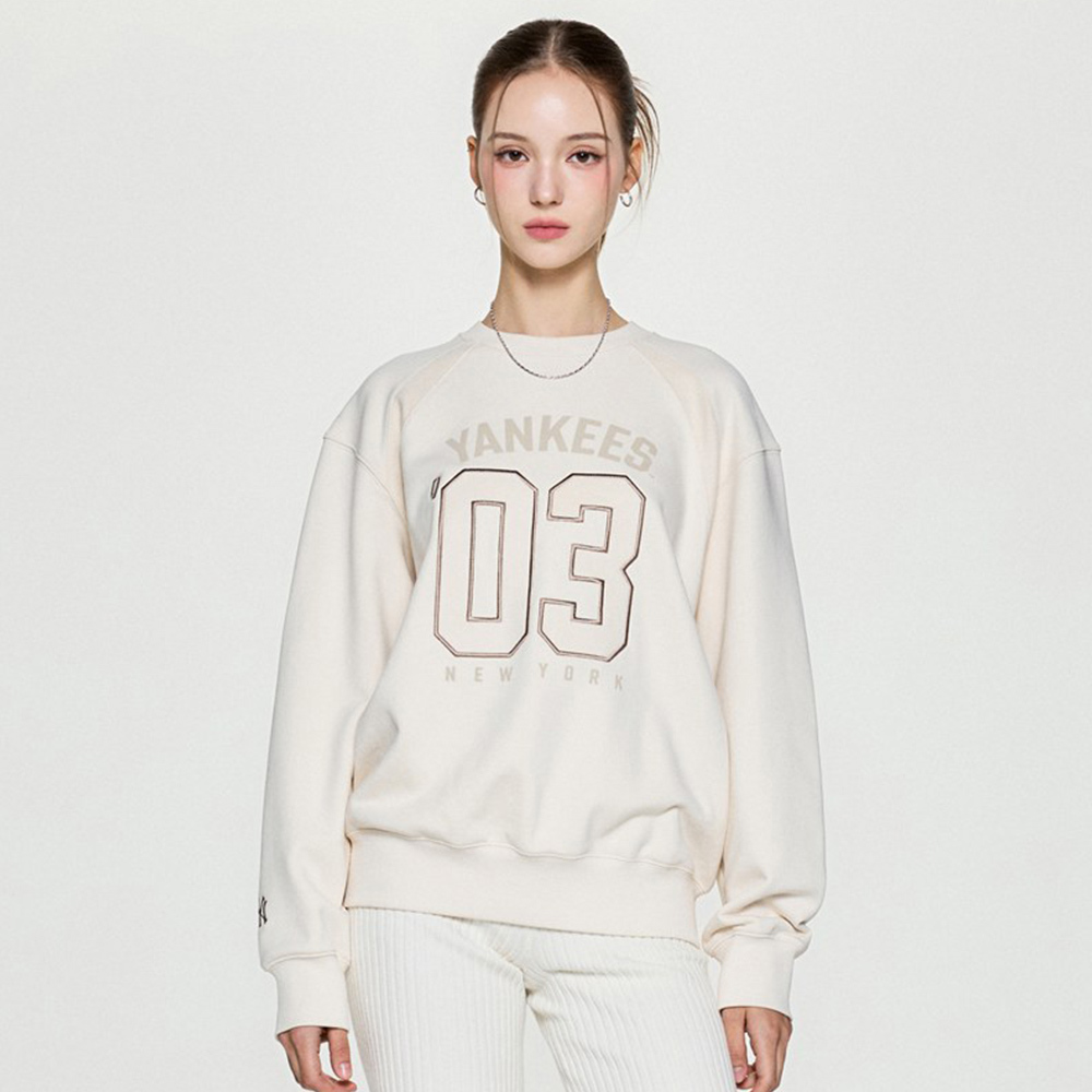 MLB 長袖大學T Varsity系列 紐約洋基隊 (3AMTV0254-50CRS)