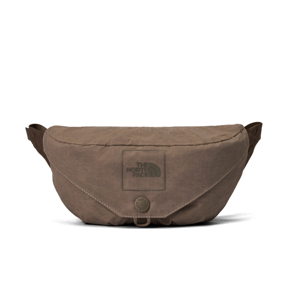 The North Face北面男女款棕色舒適背負休閒腰包｜8EEUDHI