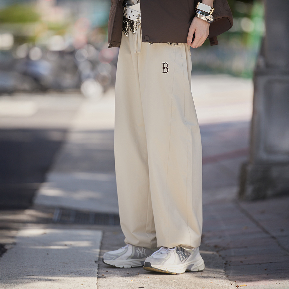 MLB Korea MLB 休閒長褲 Varsity系列 波士頓紅襪隊 (3AWPV0354-43SAL)｜运