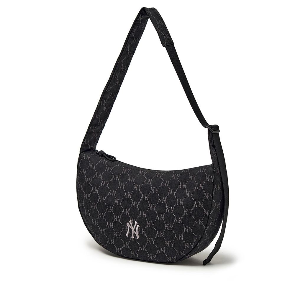 MLB 腋下包 肩背包 Monogram系列 紐約洋基隊 (3ACRMV45N-50BKS)