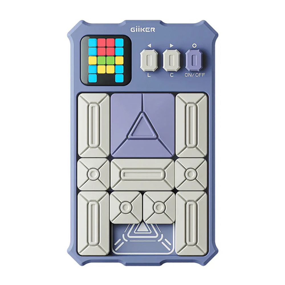 GiiKER 益智滑動積木多功能遊戲機(紫)