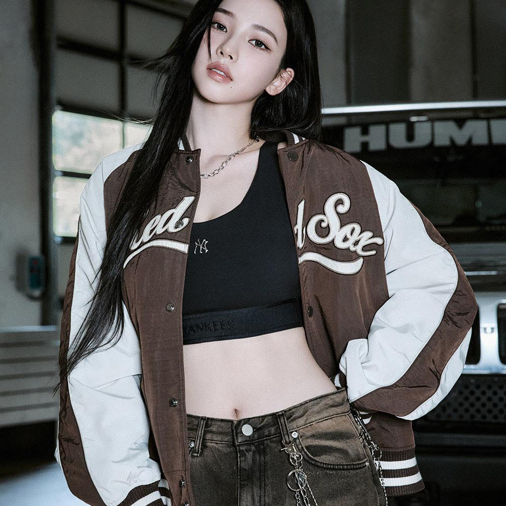 MLB 棒球外套 尼龍外套 夾克 波士頓紅襪隊 (3AJPB0954-43BRS)