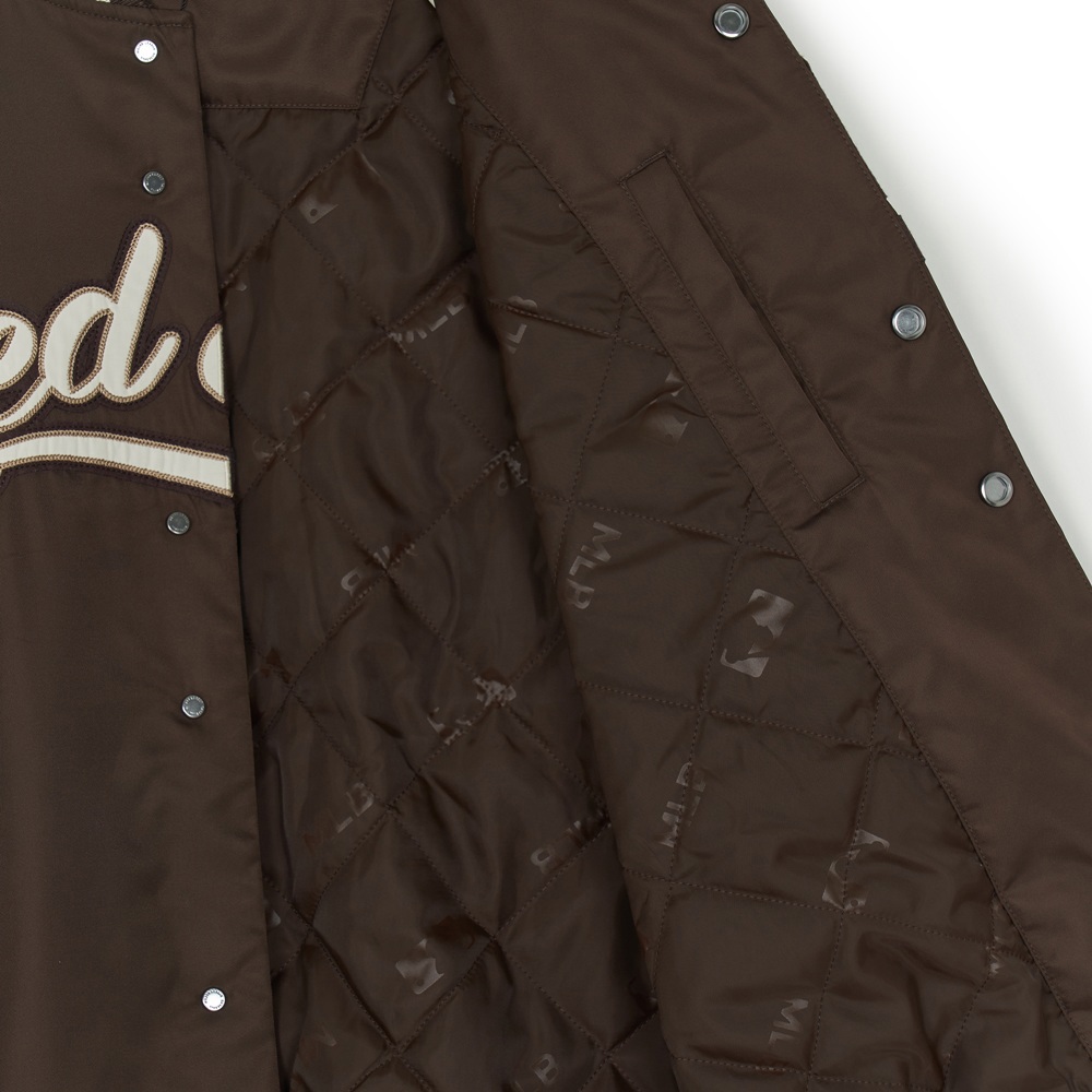 MLB 棒球外套 尼龍外套 夾克 波士頓紅襪隊 (3AJPB0954-43BRS)