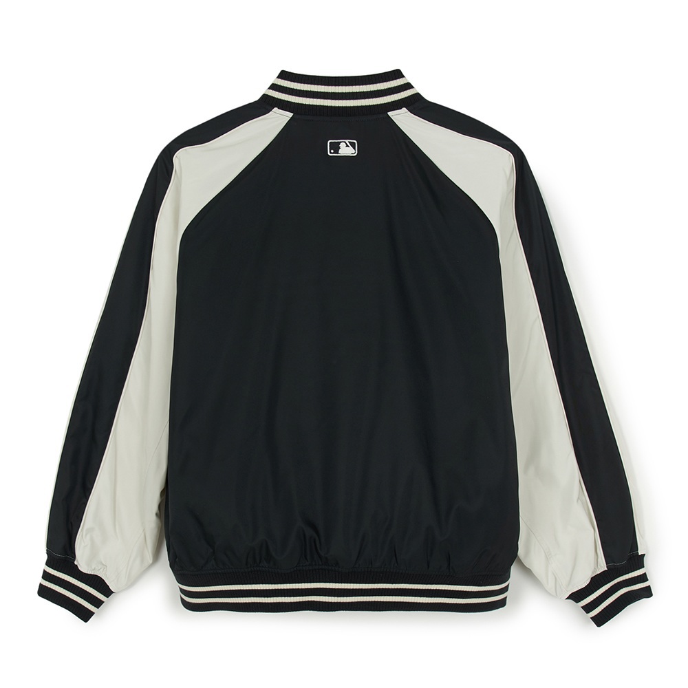 MLB 棒球外套 尼龍外套 夾克 紐約洋基隊 (3AJPB0954-50BKS)