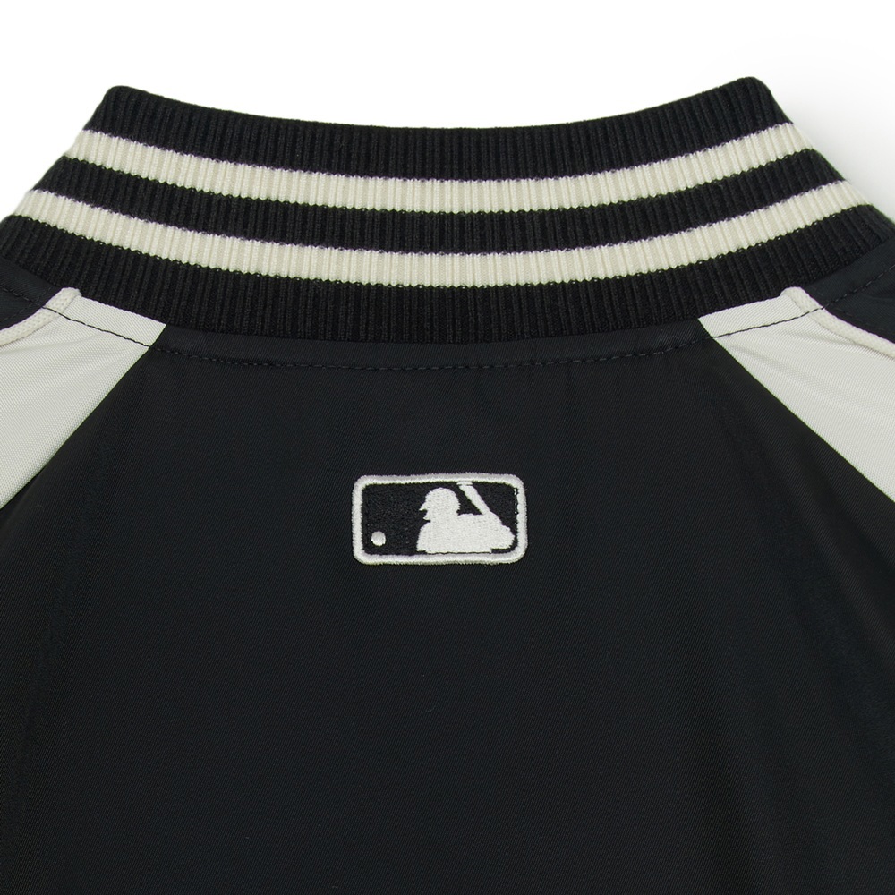 MLB 棒球外套 尼龍外套 夾克 紐約洋基隊 (3AJPB0954-50BKS)