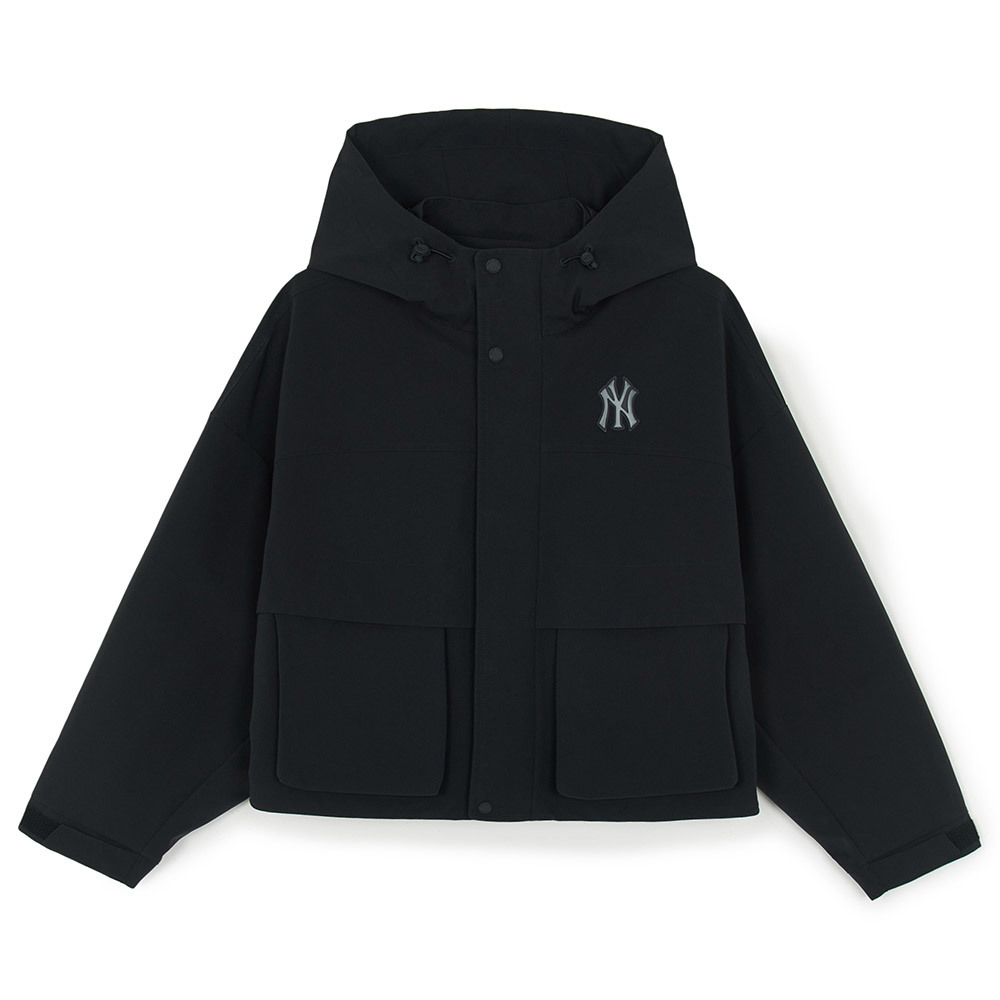 MLB 女版 Gofcore 機能防風外套 紐約洋基隊 (3FWJB0154-50BKS)