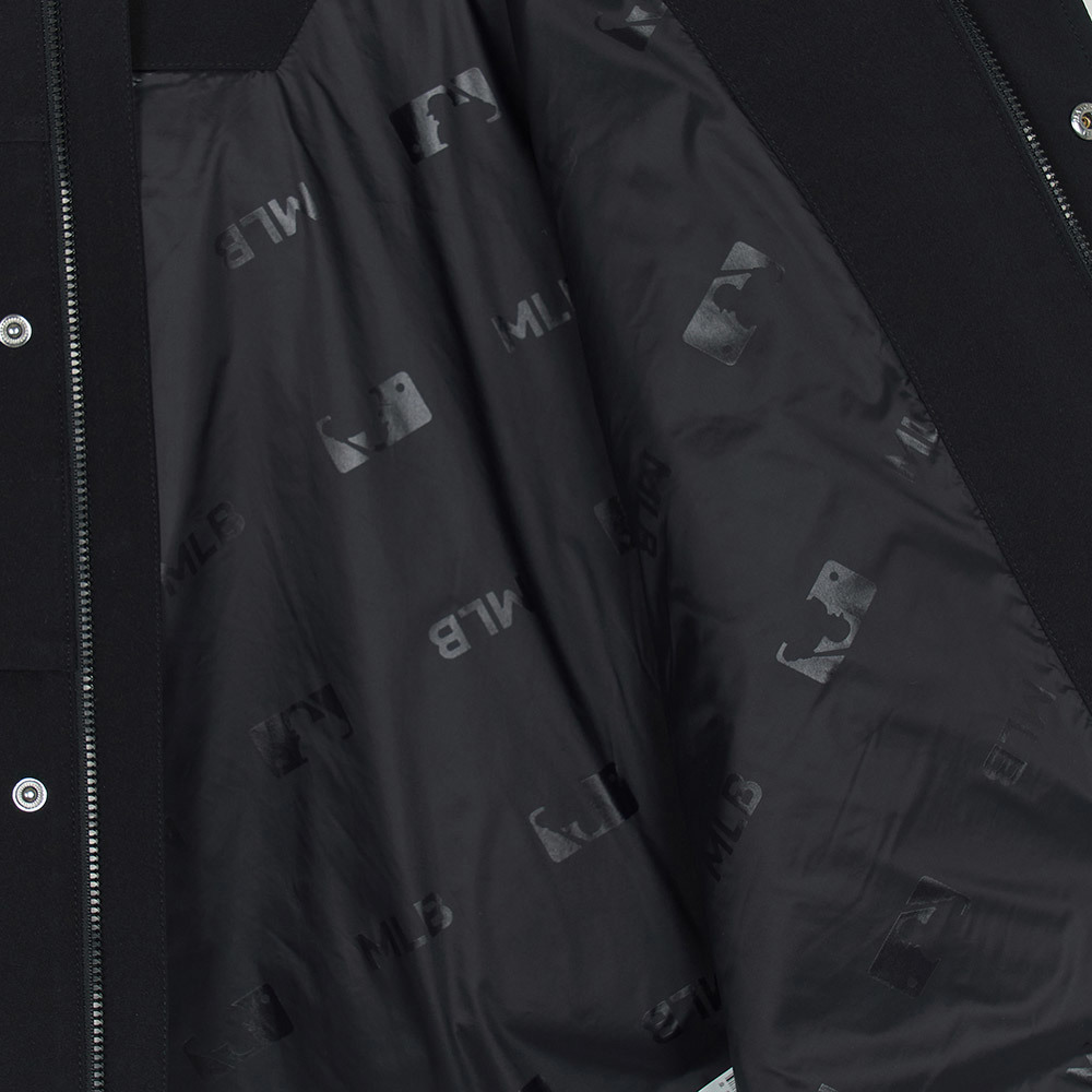 MLB 女版 Gofcore 機能防風外套 紐約洋基隊 (3FWJB0154-50BKS)