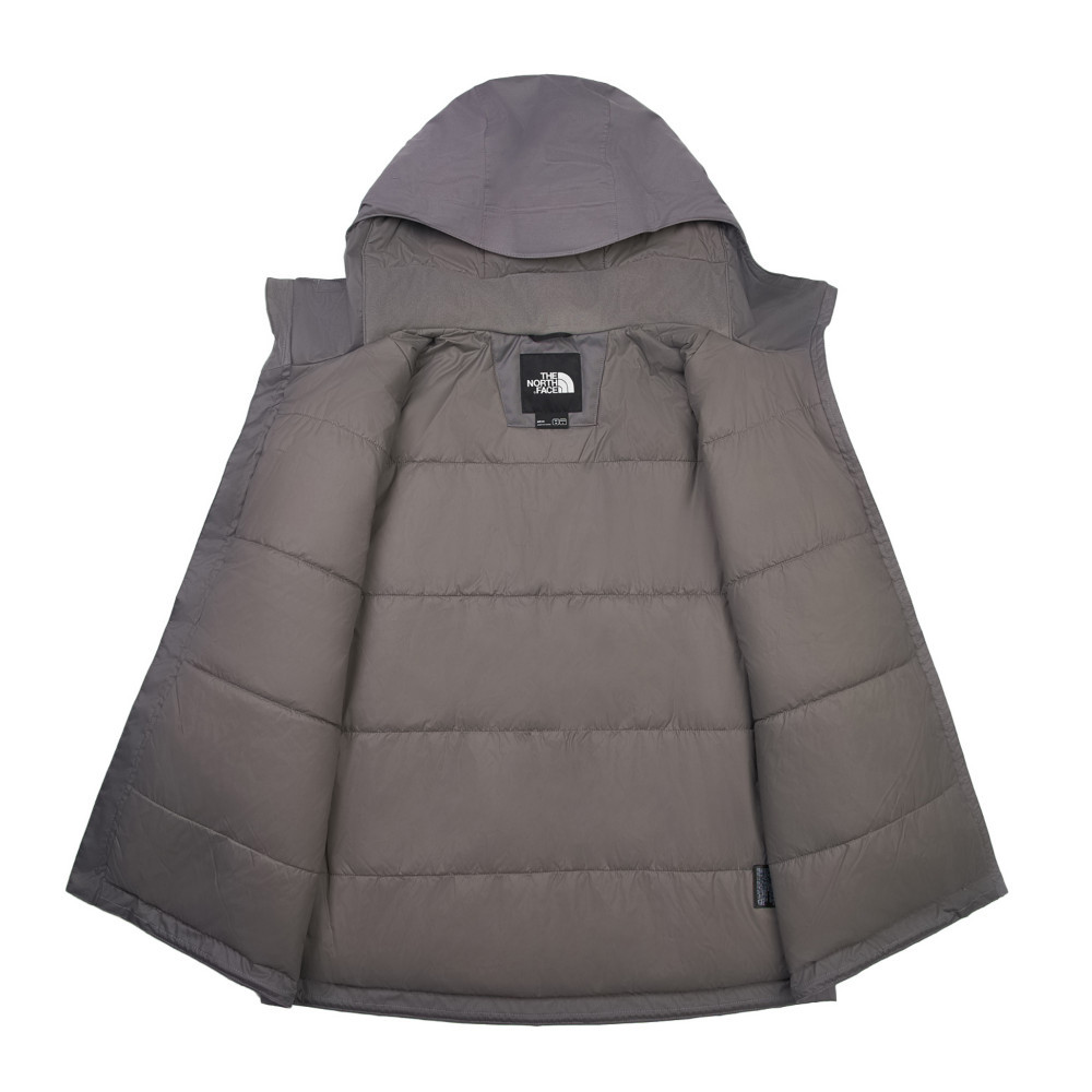 The North Face北面男款灰色DryVent防水透氣鋪棉外套｜89TH0V3