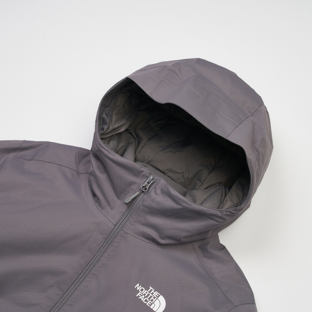 The North Face北面男款灰色DryVent防水透氣鋪棉外套｜89TH0V3