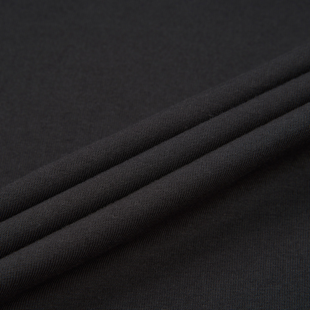 The North Face北面男款黑色舒適大尺寸印花長袖大學T｜8F0KJK3