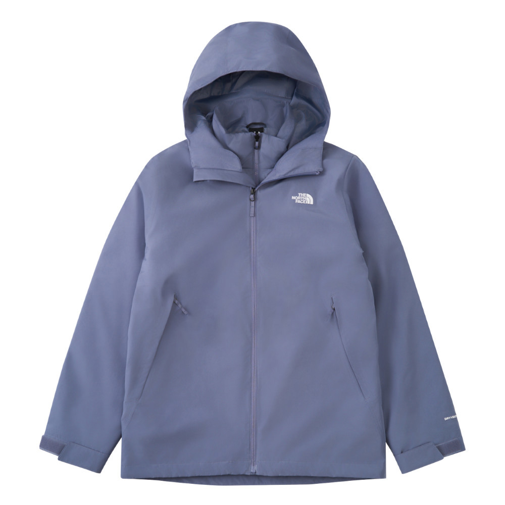 The North Face北面男款紫色DryVent防水透氣鋪棉內裡三合一外套｜8FHWBTR