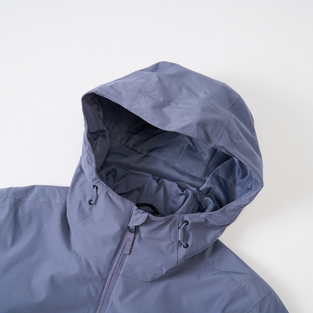 The North Face北面男款紫色DryVent防水透氣鋪棉內裡三合一外套｜8FHWBTR