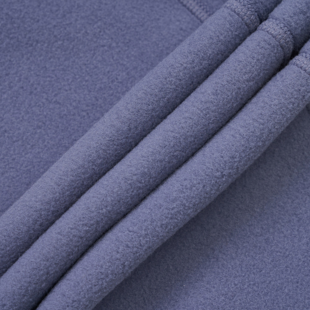 The North Face北面男款藍色DWR防潑水抓絨外套｜8FHYGFI