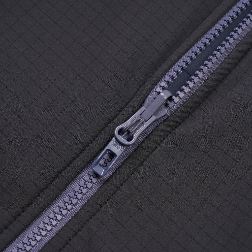 The North Face北面男款藍色DWR防潑水抓絨外套｜8FHYGFI