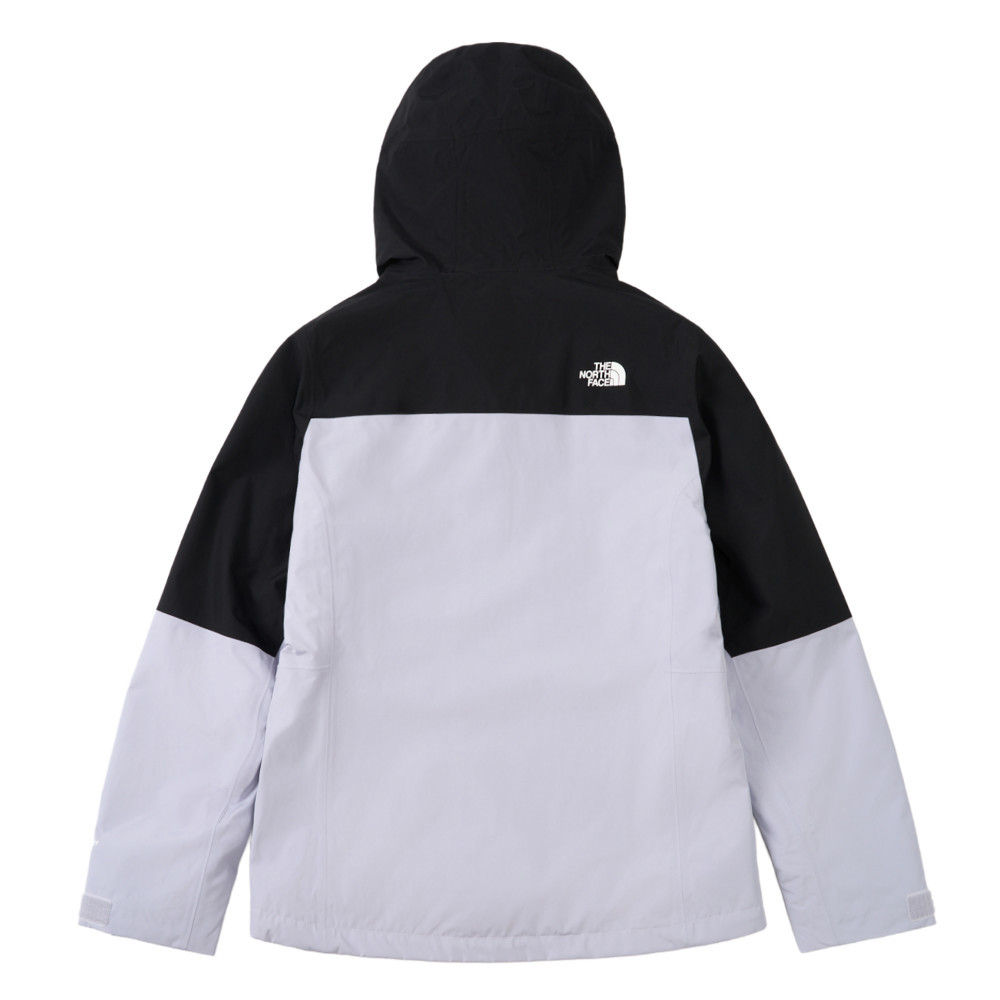 The North Face北面女款藍色DryVent防水透氣抓絨內裡三合一外套｜8CK3D0P