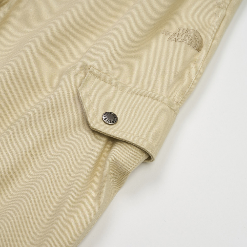 The North Face北面女款米色純棉休閒長褲｜8DWW3X4