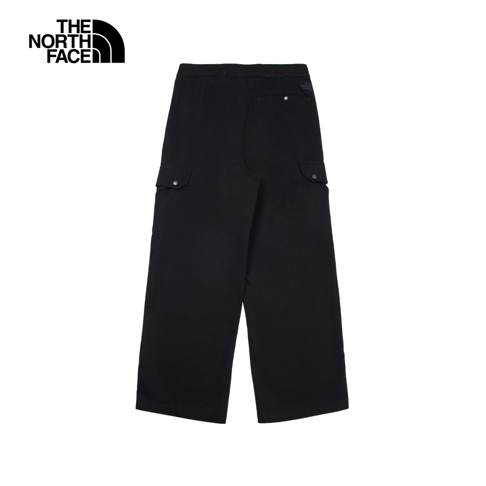 The North Face北面女款黑色純棉休閒長褲｜8DWWJK3