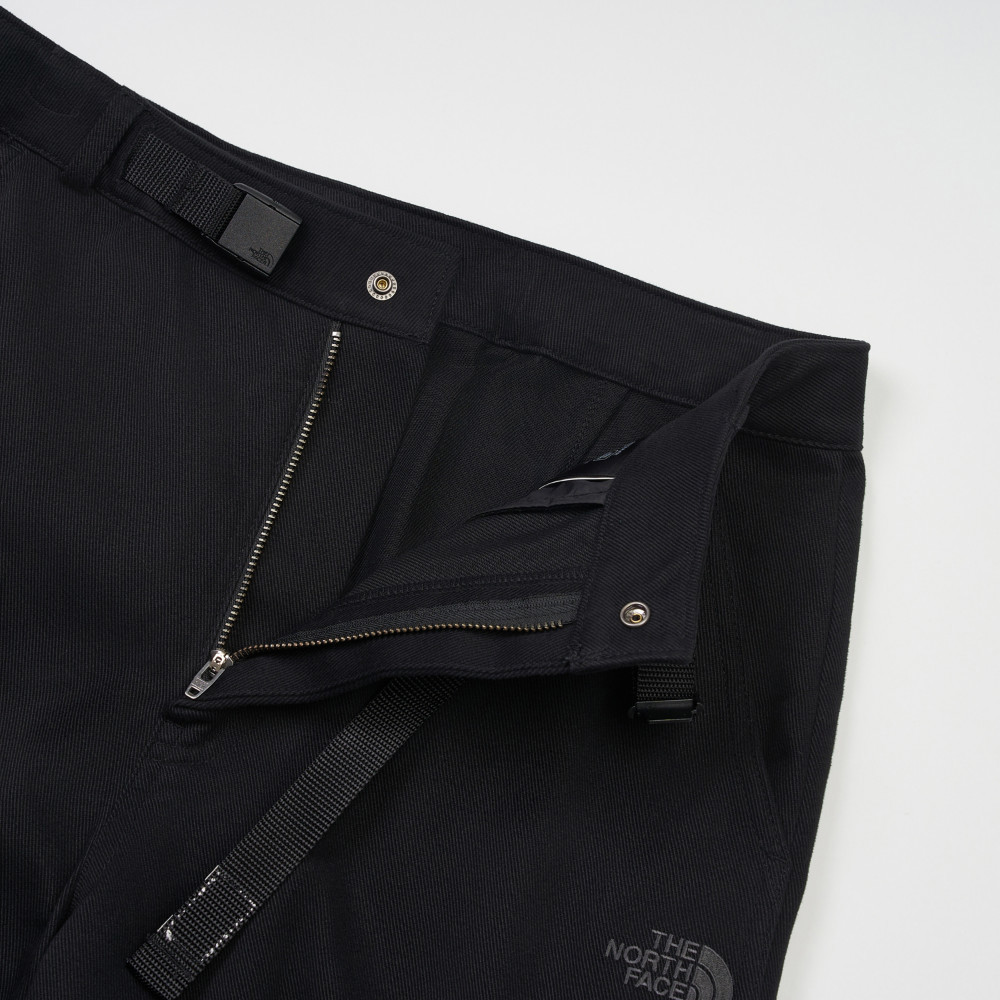 The North Face北面女款黑色純棉休閒長褲｜8DWWJK3